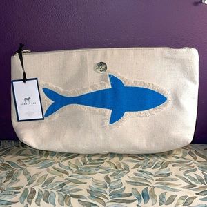 NWT shark pouch by Dabney Lee